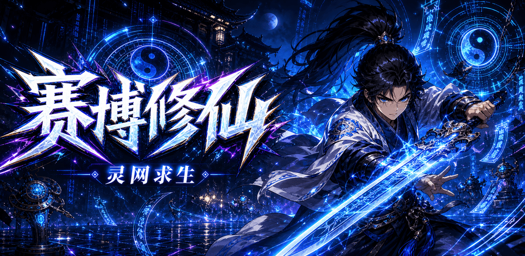 赛博修仙: 2066 灵网求生主视觉